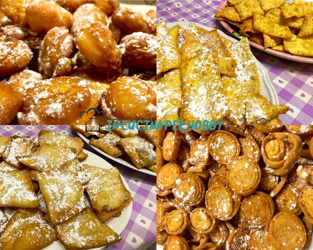 4 dolci di carnevale