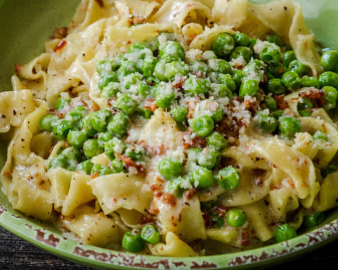 Pasta e piselli napoletana questo tipo di cottura renderà il piatto