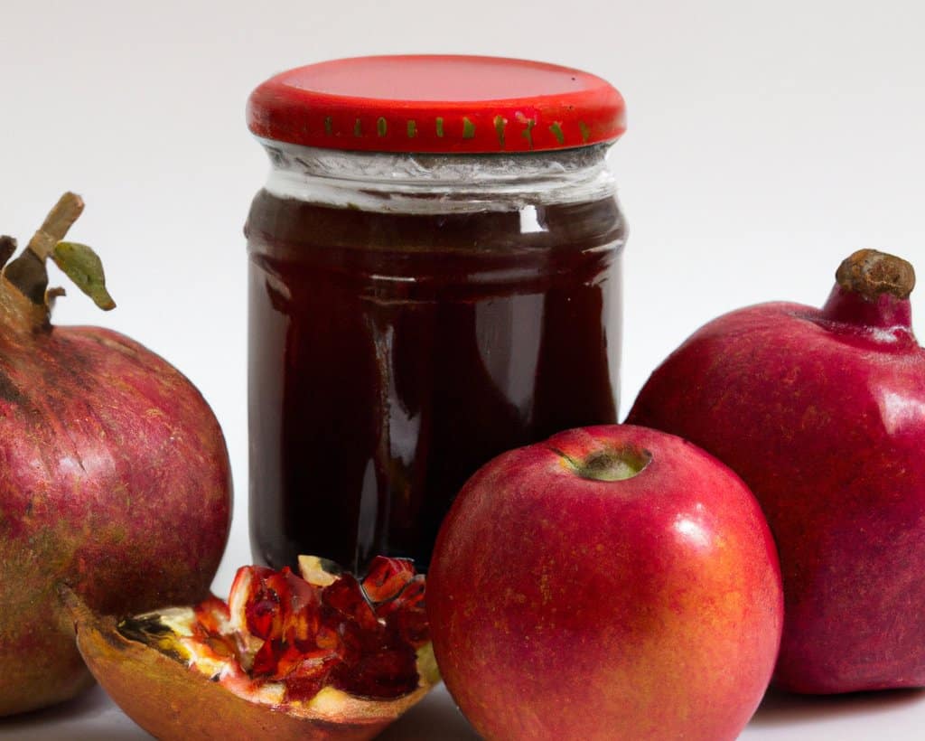 confettura di melagrana fatta in casa