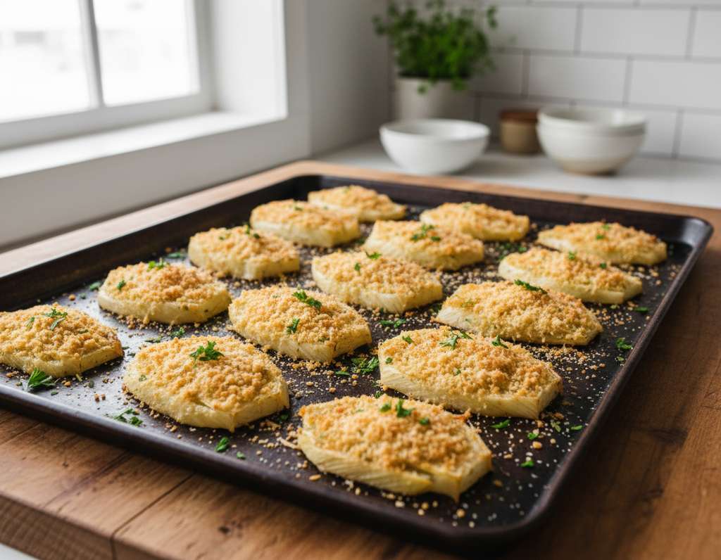 finocchi al forno croccanti