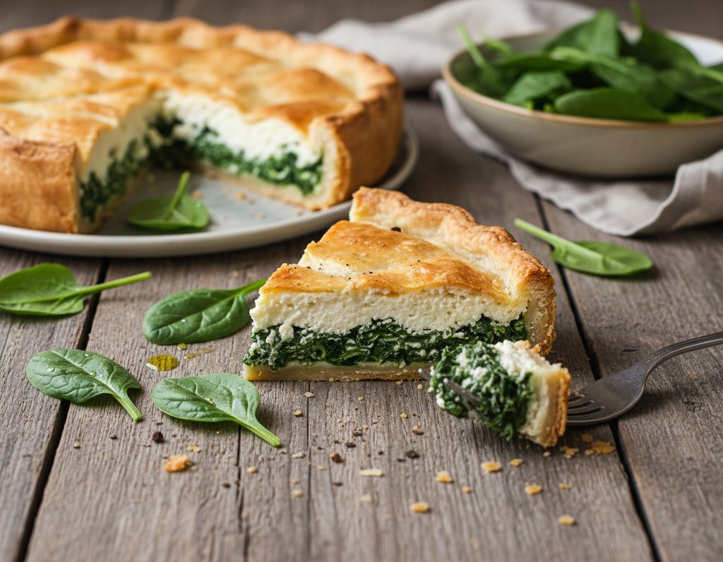 torta salata ricotta spinaci