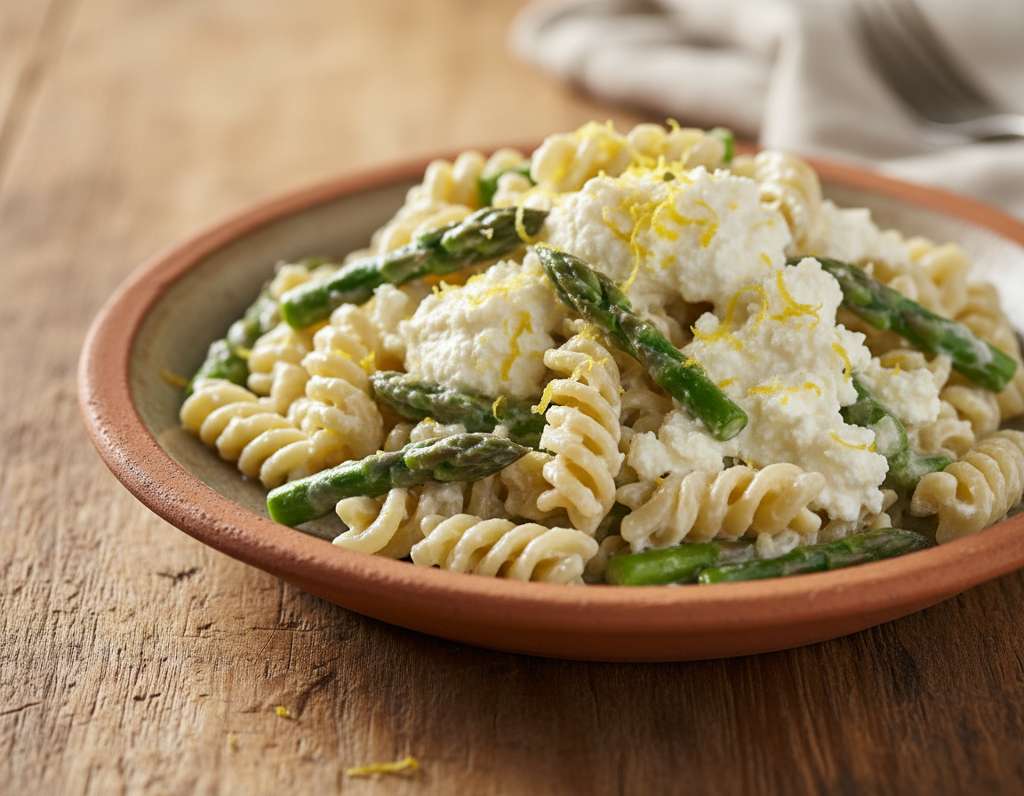 pasta ricotta asparagi