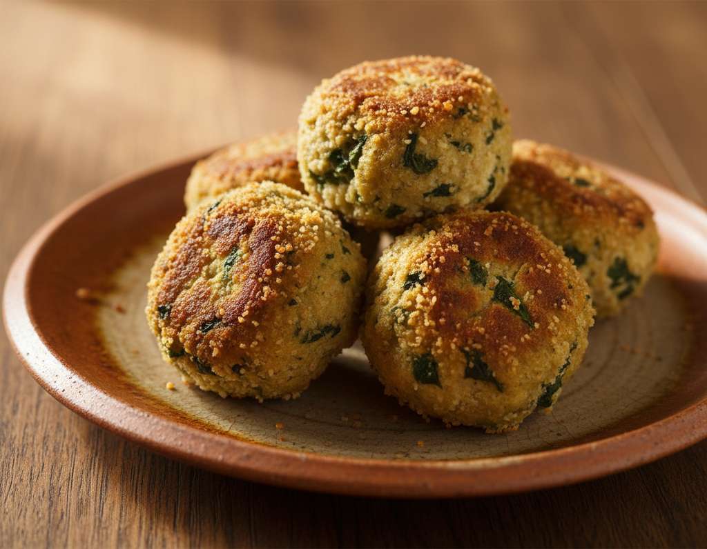 polpette di spinaci