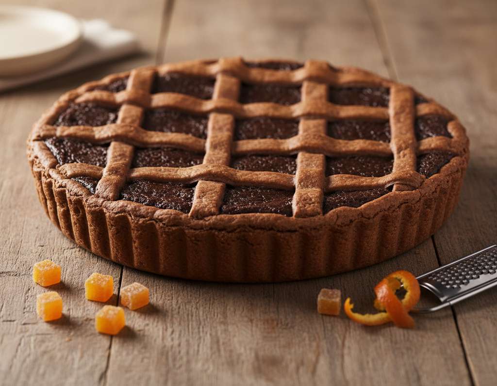 pastiera fondente pasqua rustica