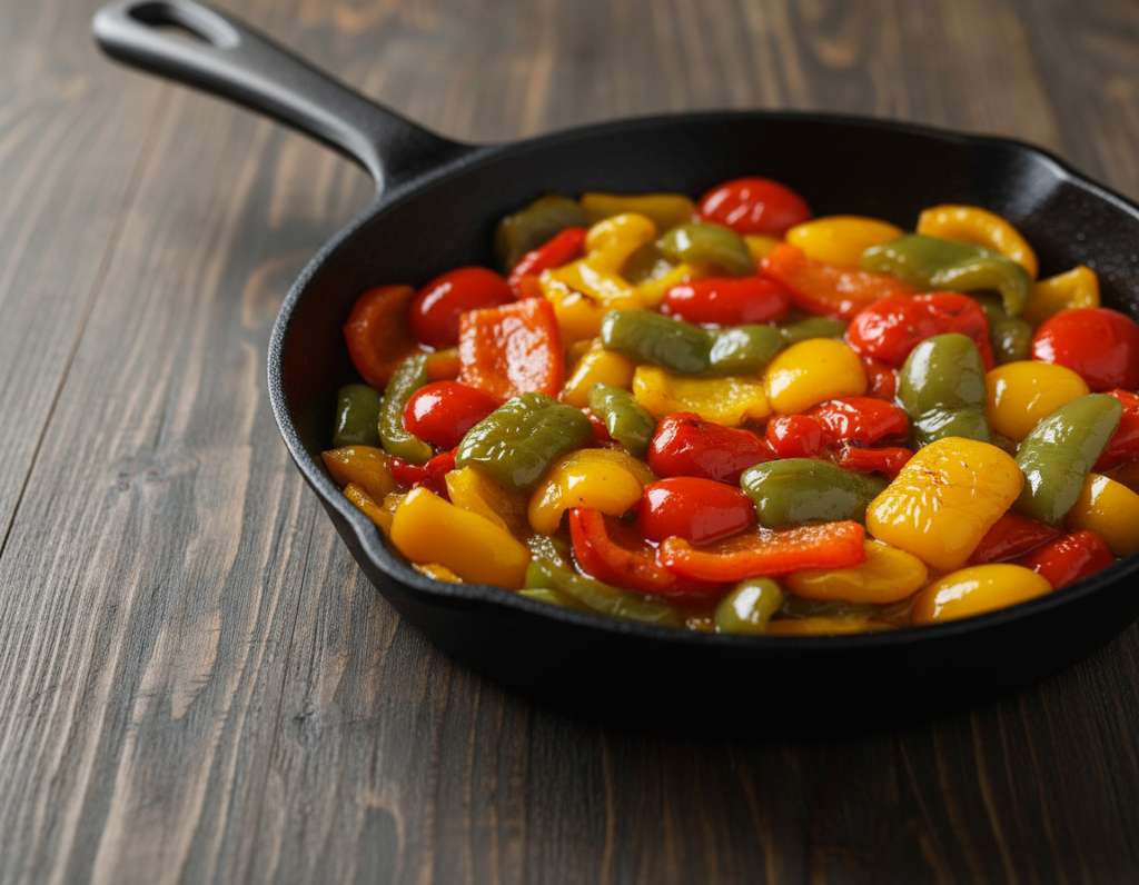 peperoni in padella freschi