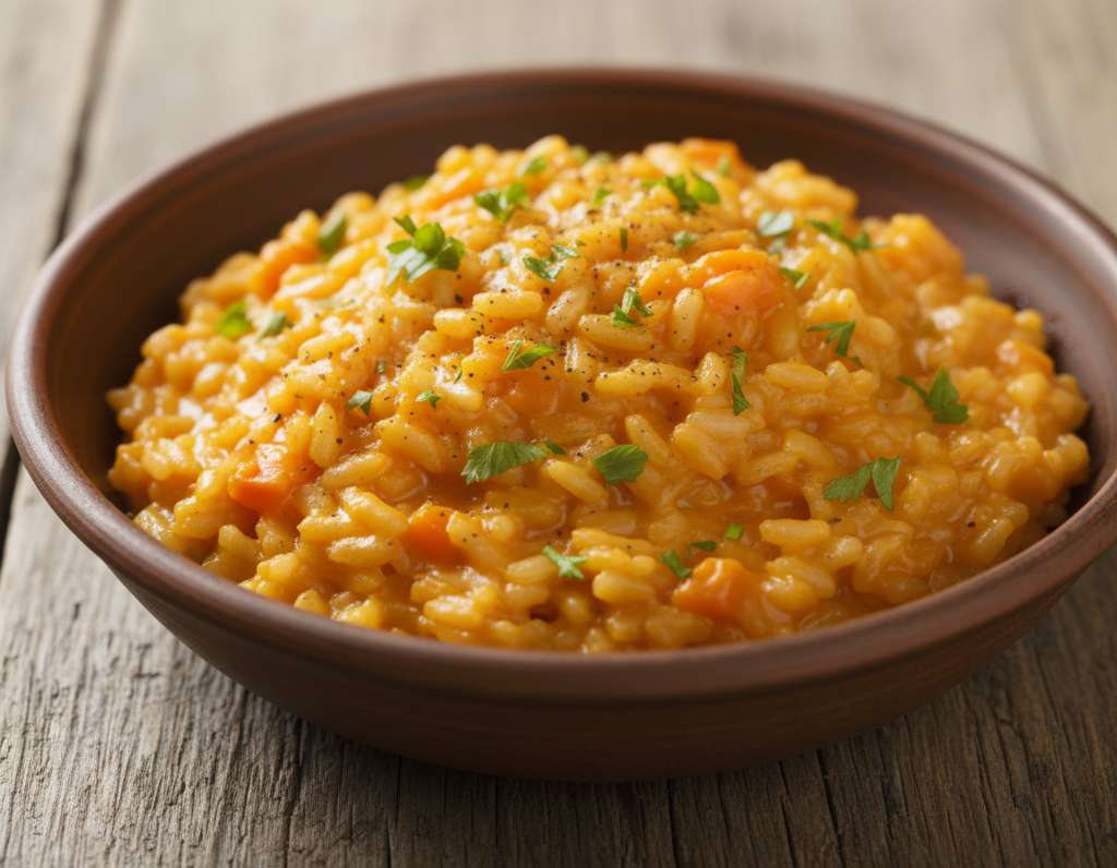 risotto carote cremoso naturale