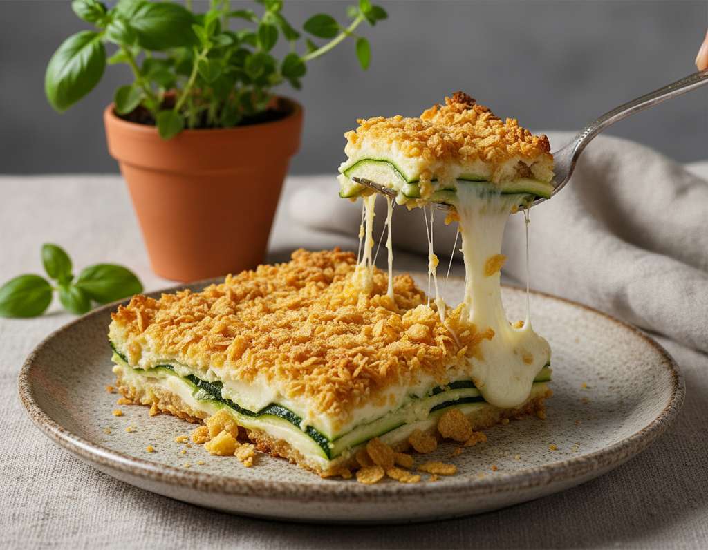 sformato zucchine e scamorza