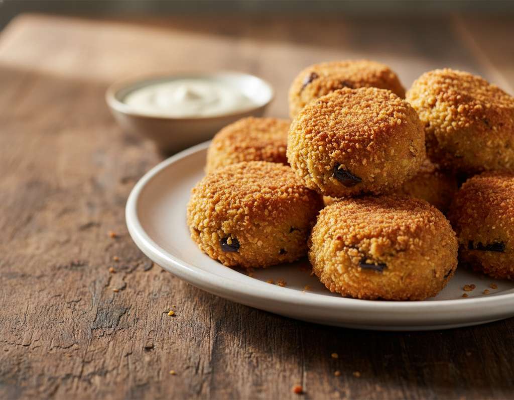 polpettine pollo melanzane croccanti 1