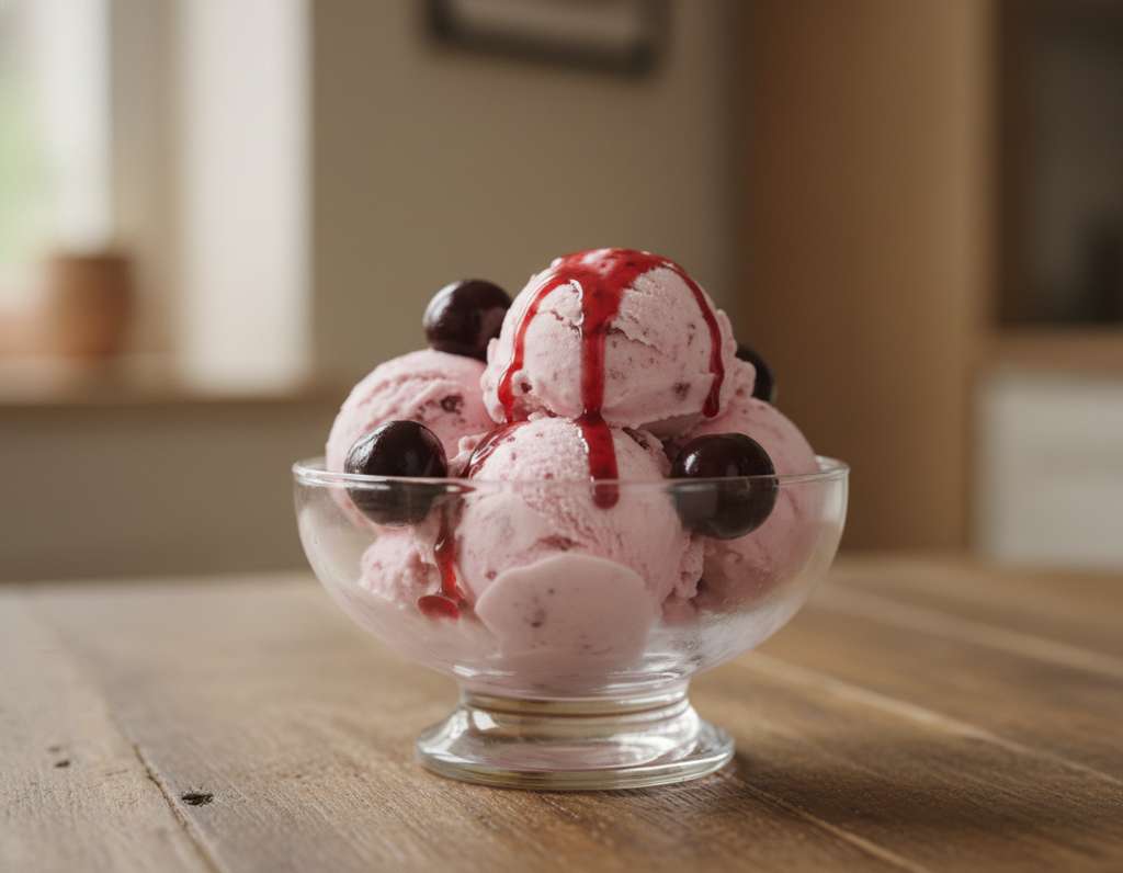 gelato amarena cremoso