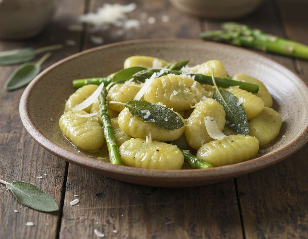 gnocchi asparagi rustici