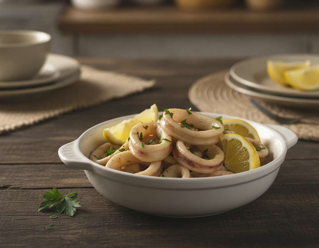 calamari al limone perfetti