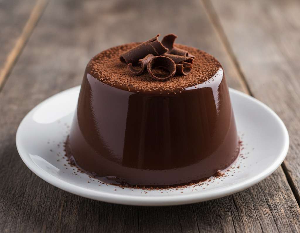 budino cioccolato fondente classico