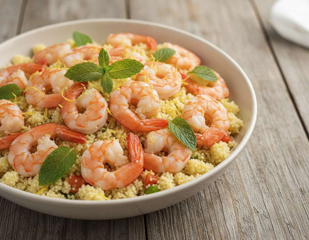 couscous gamberi estivo