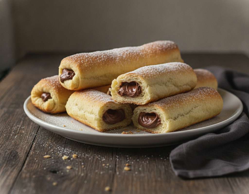 flauti nutella colazione